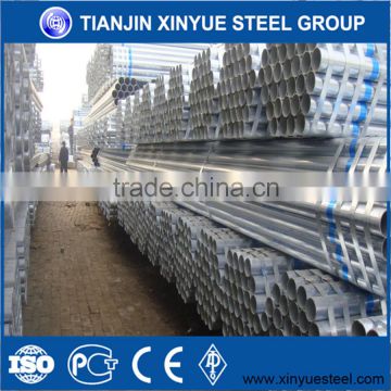 Xinyue Brand BS1387 Hot-dip Galvanized Pipe with factory price