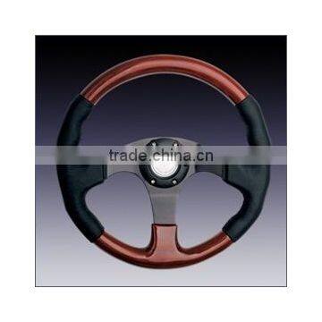 Wooden steering wheel