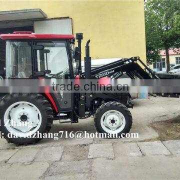 LZ404 tractor with TZ05D front end loader for Russia Client