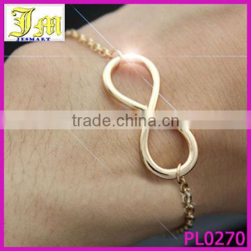 New Fashion Personality Jewelry Silver Gold Nail Design Bangle Twisted Bracelet