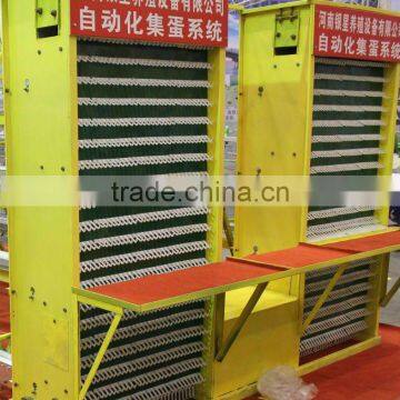 Automatic poultry feeding equipment --egg collection system