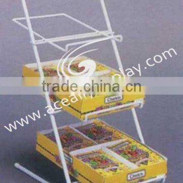 Slant Back Counter Snack Display for gum