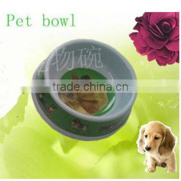 Cheap Cartoon plastic dog bowls /Melamine pet bowls