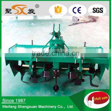 Hot sale agriculture tractor stubbling rotary cultivator with wide blades