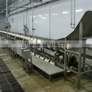 High quality pig livestock butcher abattoir equipment Pre Peeling Convey machinery for pig slaughterhouse machine