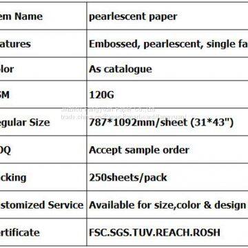 120g Pearlescent Paper for Printing photo-4