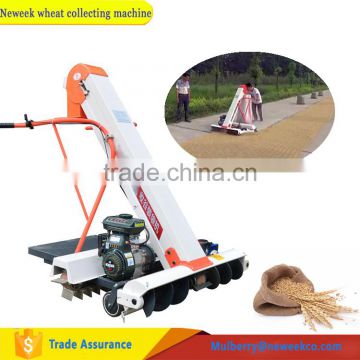 Neweek manual push grain bagging wheat collecting machine