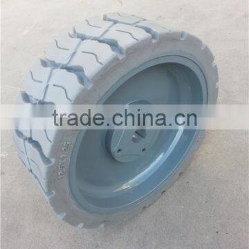 Solid Tires for JLG Haulotte Scissor Lift Replacement Tires 12.5x4.25 photo-5