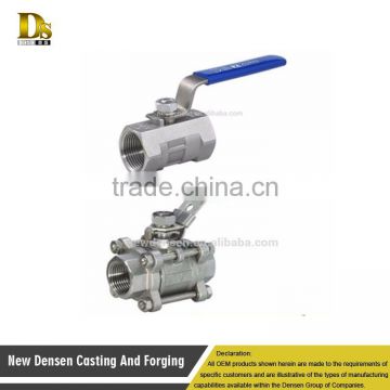 OEM customized 1/2",3/4",1",1-1/4",1-1/2",2" PVC 3 Ball Valves