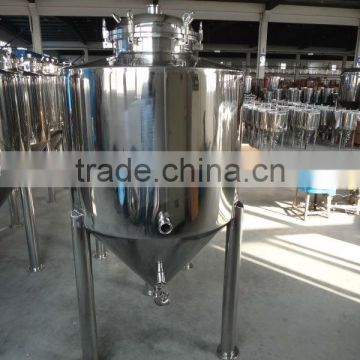 Stainless steel conical fermenter