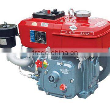 R165 3HP Chinese small boat diesel outboard engine