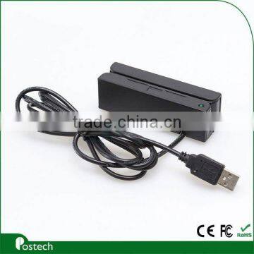 MSR100 2014 Hot sale 3 truck usb bluetooth magnetic card reader