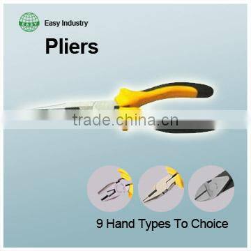 6"/7"/8" Long Nose Pliers With TPR Handle