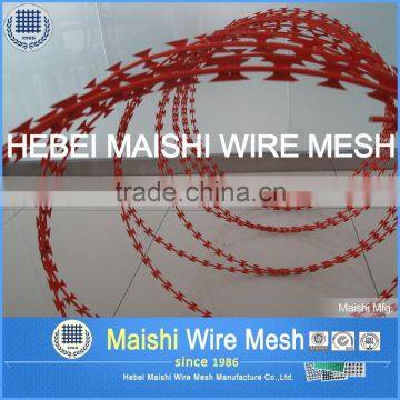 Galvanized Razor Barbed Wire/Safety Razor Blade Fence photo-3
