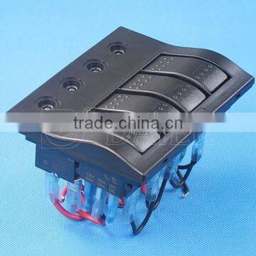 Waterproof Marine Rocker Switch Panel photo-2