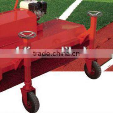 petrol driven artificial turf brush machinr/lawn sweeper/brush sanding machine