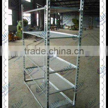 Expanded Metal Lath Nursery Plant and Grow Seedling Flower Trolley Cart photo-3