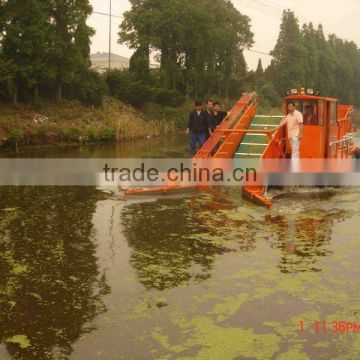 Aquatic weed harvester/Garbage salvage ship/ garbage-treatment boat