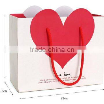Promotional Custom Logo Printed Cheap Shop Paper Bags photo-4