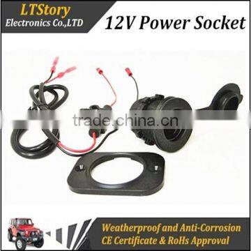 car motorcycle power socket plug outlet