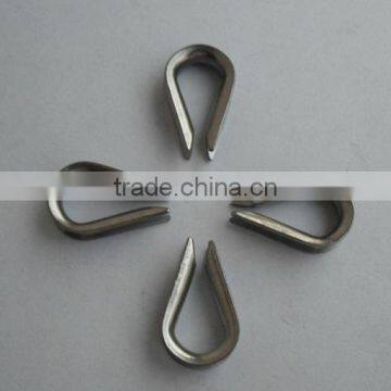 DIN6899B Electrical Galvanized Wire Rope Round Custom Thimble Clevis Price photo-5