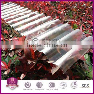 0.8mm Thickness Frosted Polycarbonate Corrugated Roofing Panel Polycarbonate Wave Sheet PC Skylight Sheet UV Coating 1032mm photo-2