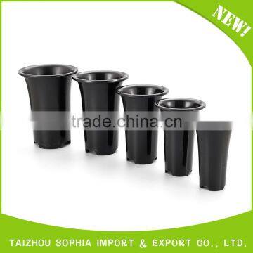 Factory Directly Provide Orchid Pot,Black Flower Pots