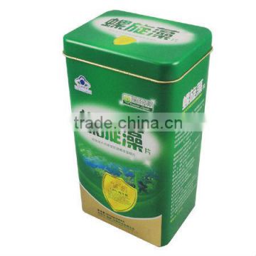 blue washing powder food packaging tin box