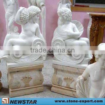 White Marble Sculpture