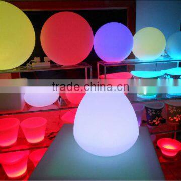 home decorative wireless remote control 16 color change table led lamp