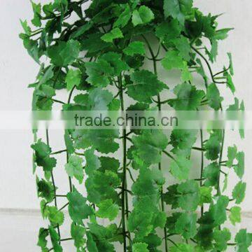 1m to 2.2m long EZ09 0108 new decoration artificial flanged plastic black green hanging bushings square