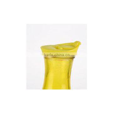 3 Color Fancy Glass Fresh Milk Bottle and Juice Glass photo-3