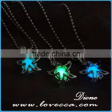 Hot Selling Luminous Jewellery Glow Star Necklace Pendant photo-6