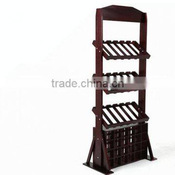 Vertical Wooden Wine Display Racks &Whisky Frame photo-2