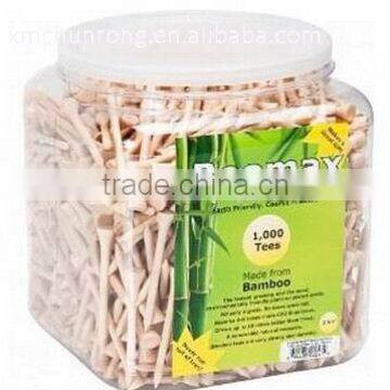 Natural Bamboo Golf Tees With Your Logo