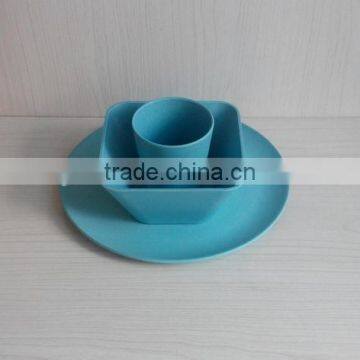 BSCI Audit Biodegradable Eco Bamboo Fiber Dinnerware Set(BC-CS1030) photo-2