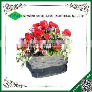 Rectangular handmade garden flower pot for sale