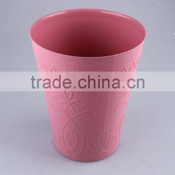 Household Garbage Can/Rubbish Bin With Relief Pattern/Plastic Trash Can photo-2