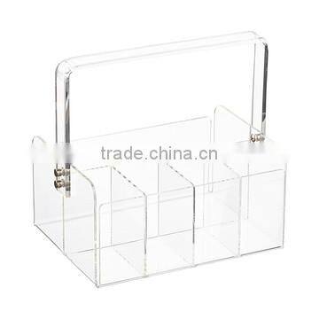 Acrylic bathroom shower caddy