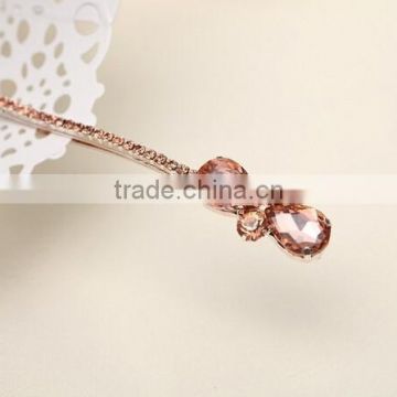 korean diamond decorative hair claw clip