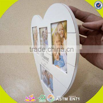 2017 Wholesale Baby Simple 12 Hole Wood Picture Frame W09A050 photo-5