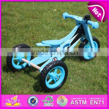 2016 New Design Child Wooden Mini Bike,convertible Kid Wooden Mini Bike W16A022 photo-3