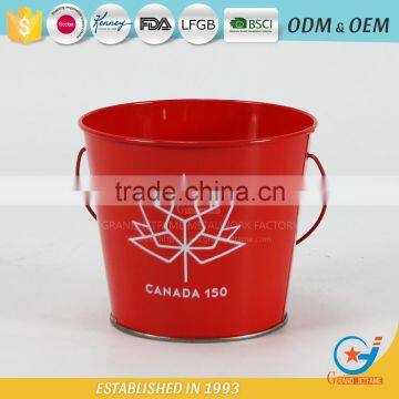 garden iron and zinc wholesale galvanised buckets for flowers zinc buckets for flowers