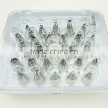 42158 Stainless Steel Cake Decorating Tips/Mouth for Pastry Bag/Fondant Tools photo-2