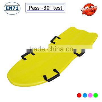 48" Snow Boogie Air Thunder Sledge Age6 Winter Sport Toy Slider SledSnow Sled Snow boarding Animal Skiing Sled Soft Durable Foam