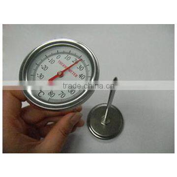 Thermometer -40-80 Celsius degree bimetal thermometer,metal therometer