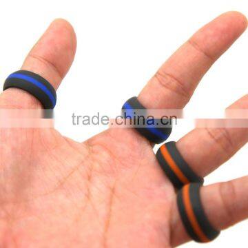Hot Sale Colorful Custom Silicone Wedding Ring for Promotion photo-3