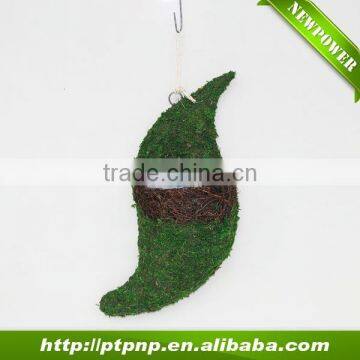 bean design handmade hanging decorative moss flower baskets and planters