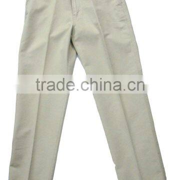 100% cotton/polyster men's trousers