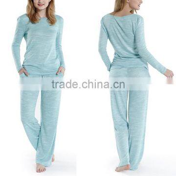 Cheap Wholesale Women Onesie Pajama Long Sleeve Loose Fitting Comfy Soho Sleepwear Bulk Buy Pajama Set